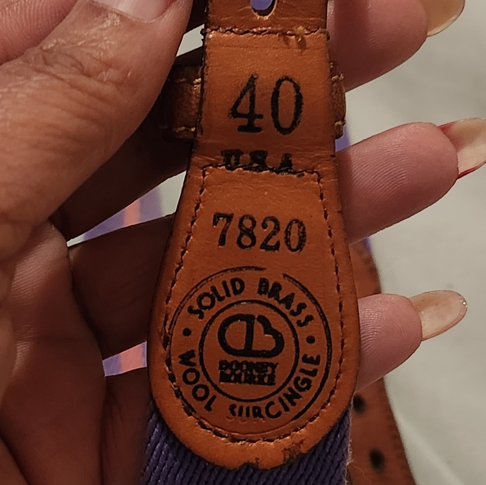 VINTAGE DOONEY&BOURKE BELT - Picture 6 of 6